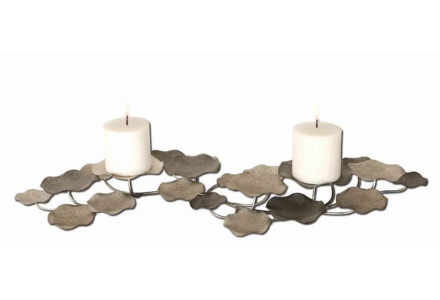 Accessories - Candle Holders Lying Lotus Candleholder by Uttermost at Michael Alan Furniture & Design
