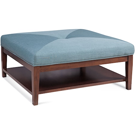 Hammond Cocktail Ottoman with Miter Top