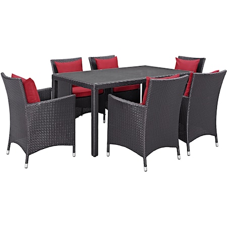 Outdoor 7 Piece Dining Set