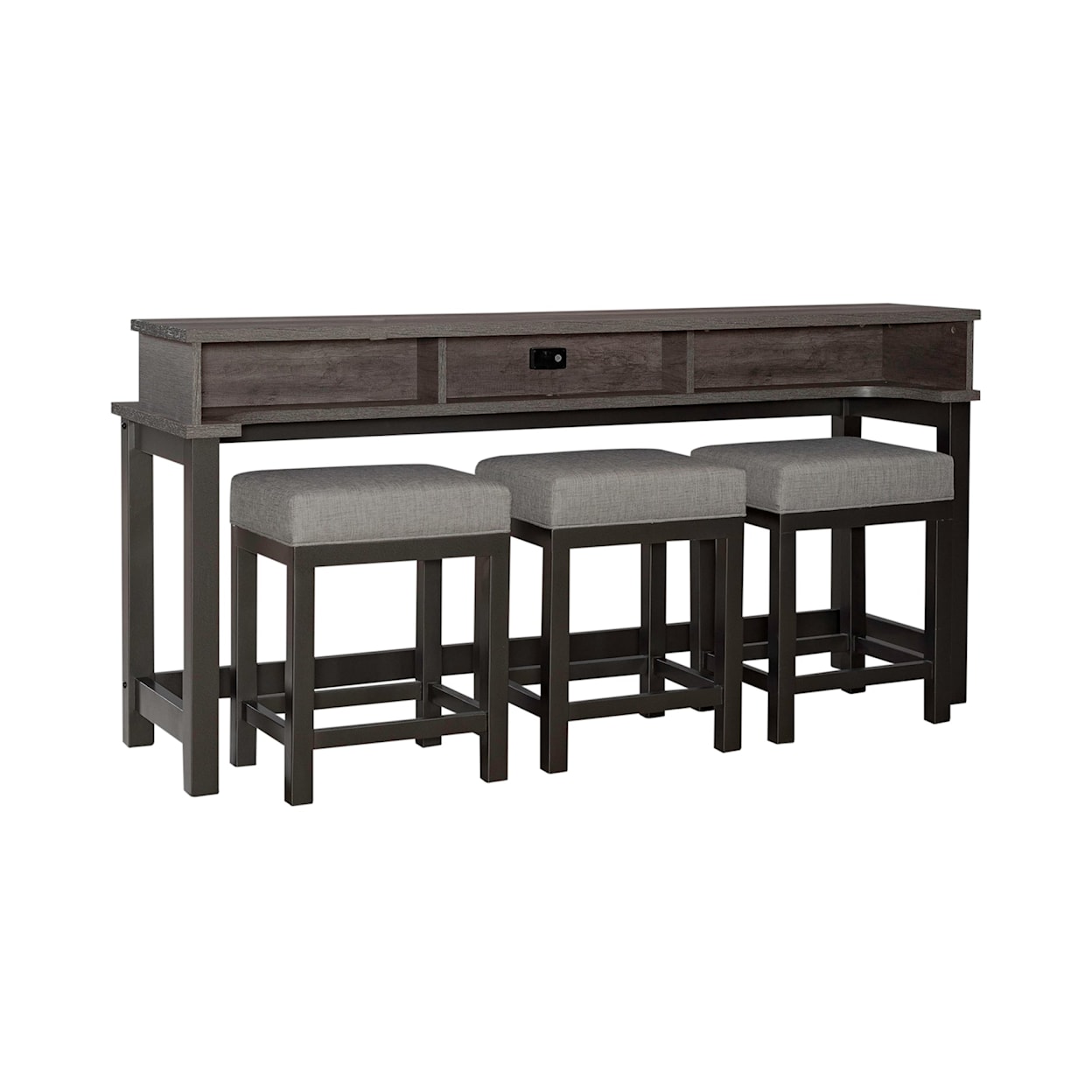 Libby Tanners Creek 4-Piece Console Bar Table Set