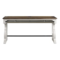 Cottage Sofa Bar Table with Power Outlets