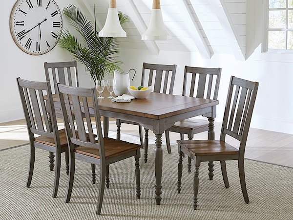 7-Piece Table and Chair Set