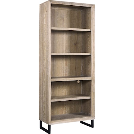 Bookcase with Open Storage