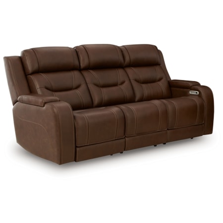 Pwr Rec Sofa W/Audio Seating