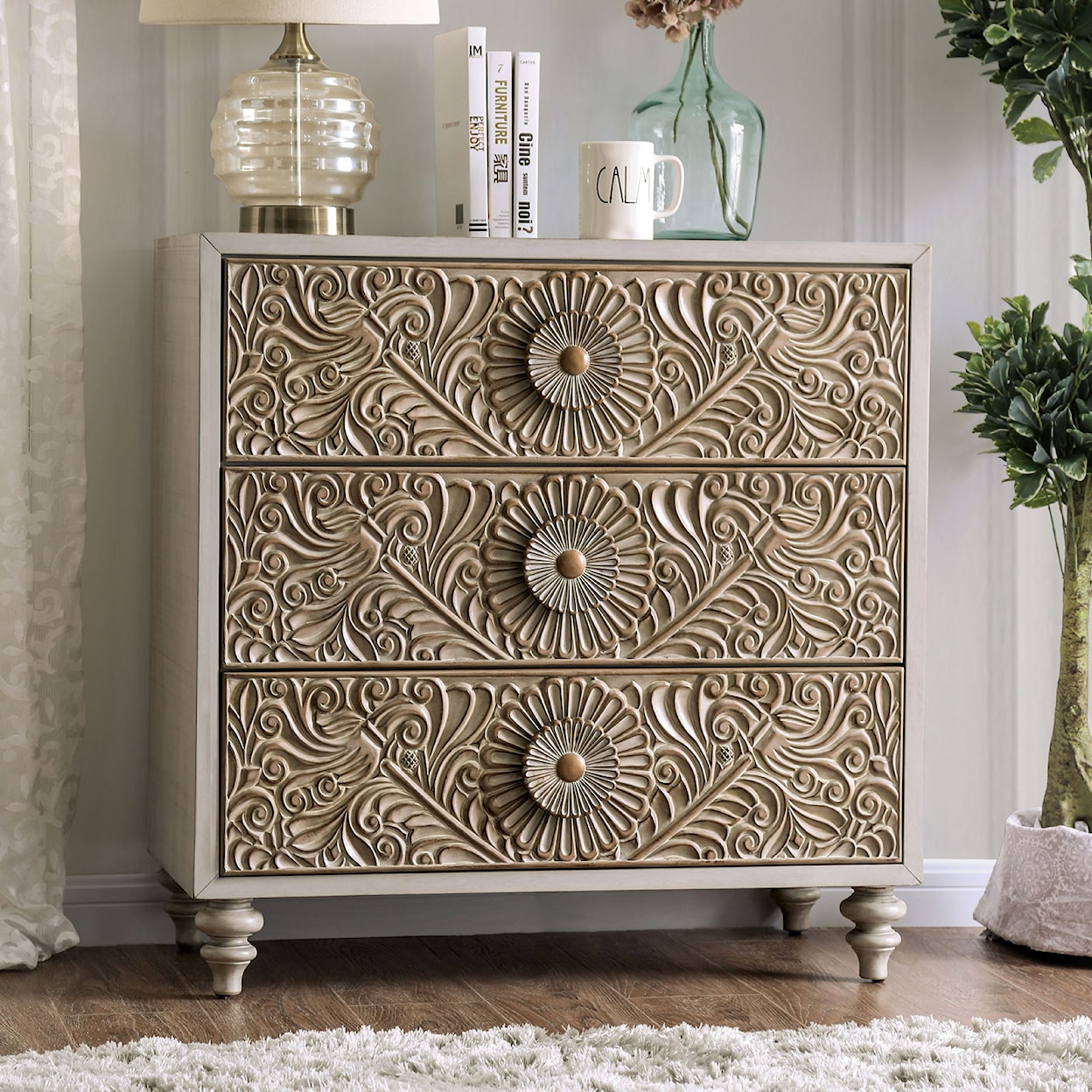 Furniture of America Jakarta Small Chest