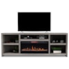 Legends Furniture Driftwood Fireplace TV Console