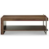 Magnussen Home Baxton Occasional Tables Rectangular Cocktail Table