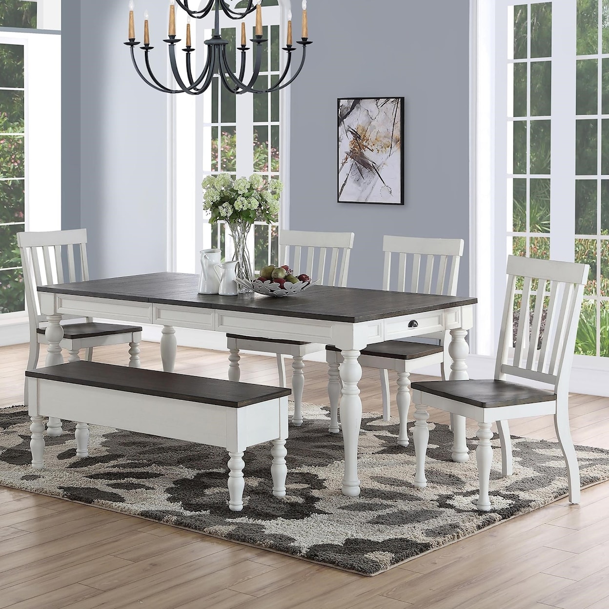 Steve Silver Joanna JOSELYN 6 PC DINING SET |