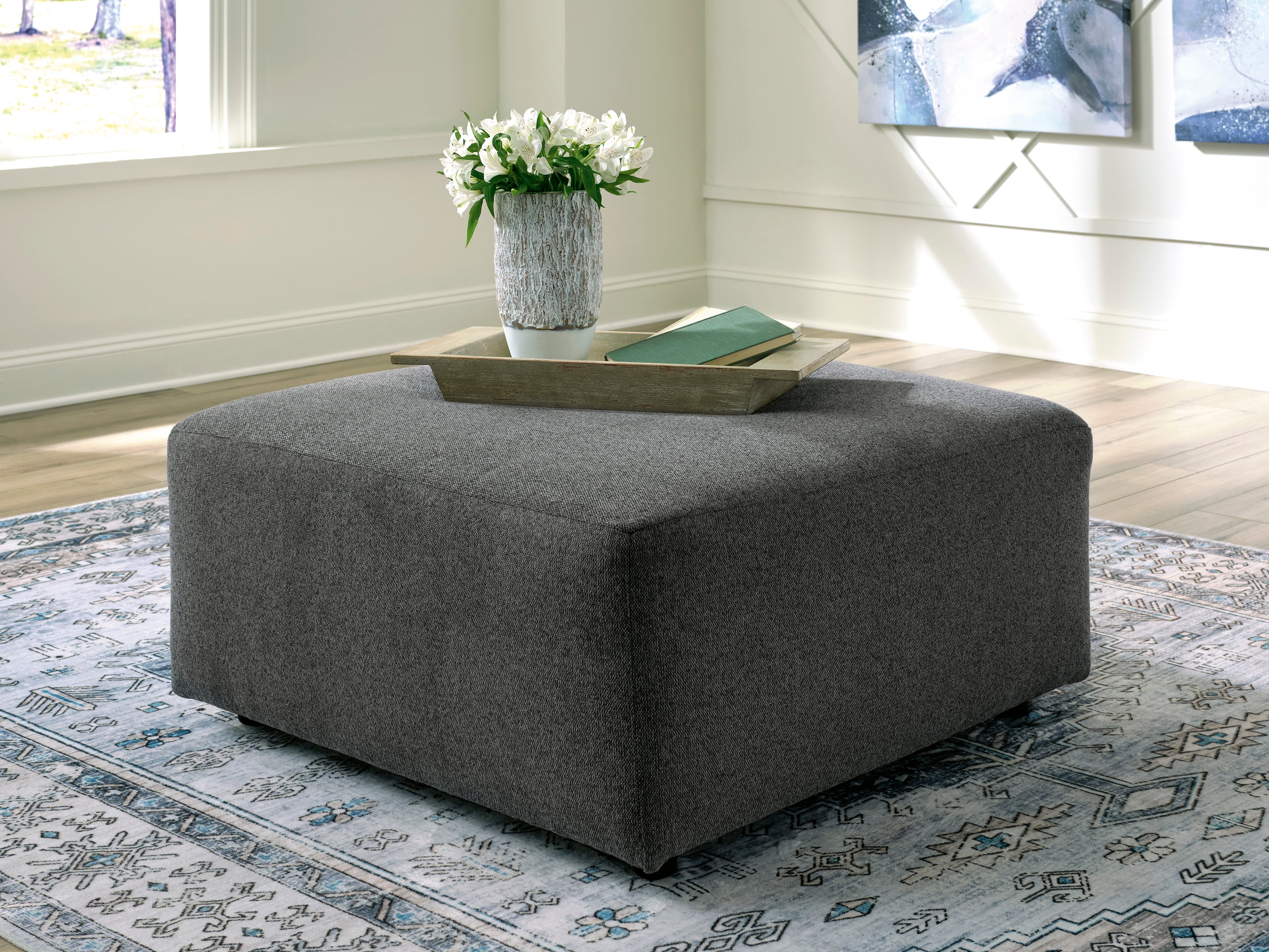 Signature Design by Ashley Edenfield Oversized Accent Ottoman