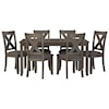 Signature Design by Ashley Caitbrook 7-Piece Rectangular Dining Room Table Set