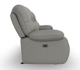 Best Home Furnishings Brinley 2 Power Rocking Reclining Console Loveseat