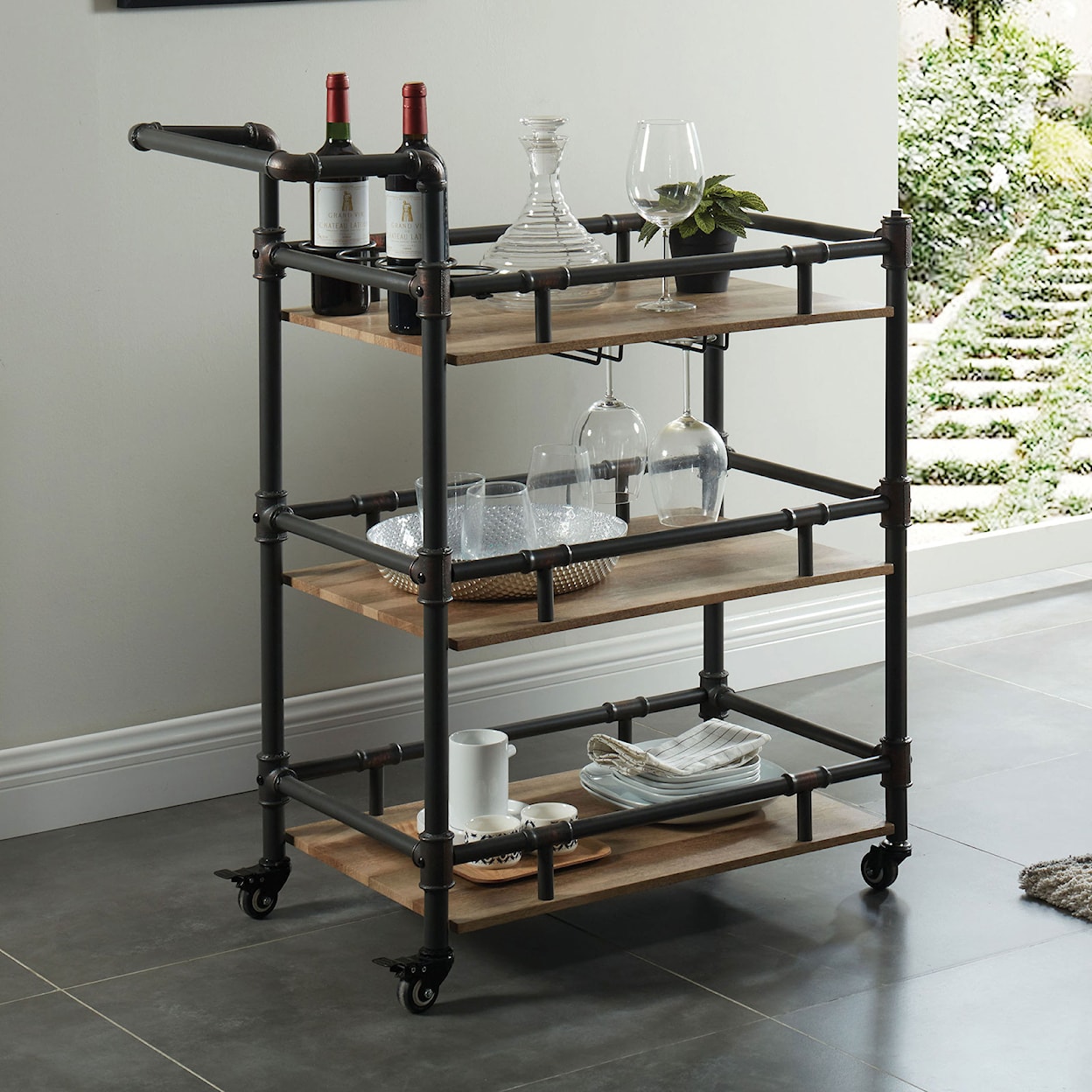 Furniture of America - FOA Aylmer Serving Cart