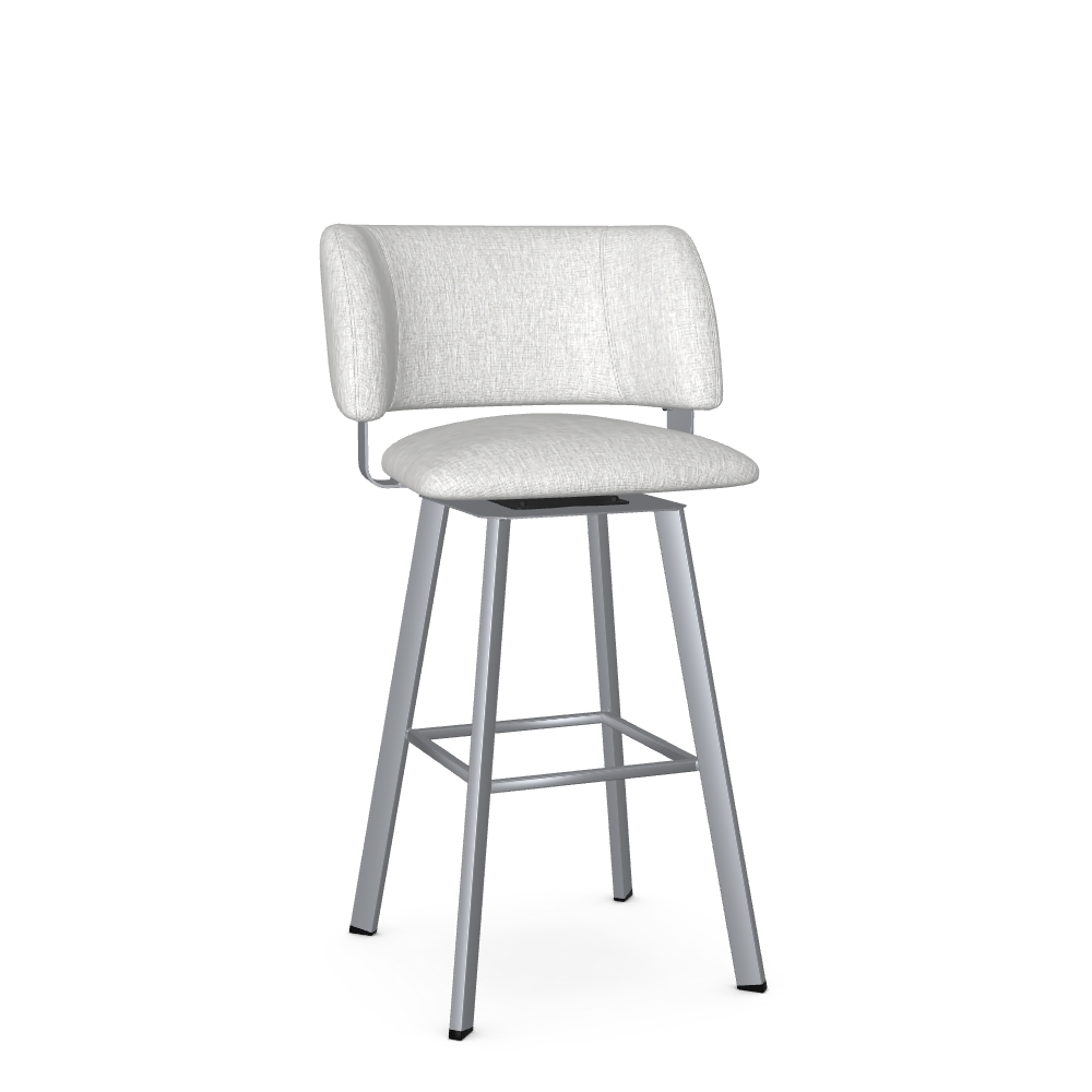 Upholstered Swivel Bar Stool