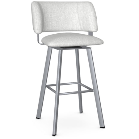 Upholstered Swivel Bar Stool