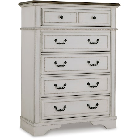 Traditional Chest with 5-Drawers