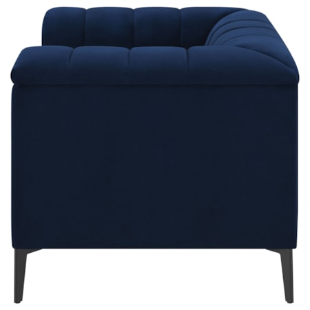 Chalet Tuxedo Arm Tufted Chair