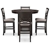 Ashley Furniture Signature Design Langwest Counter Table Set