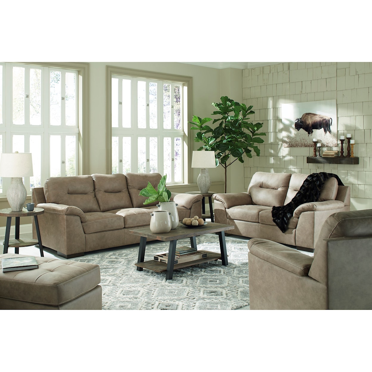 Signature Design by Ashley Furniture Maderla Living Room Group