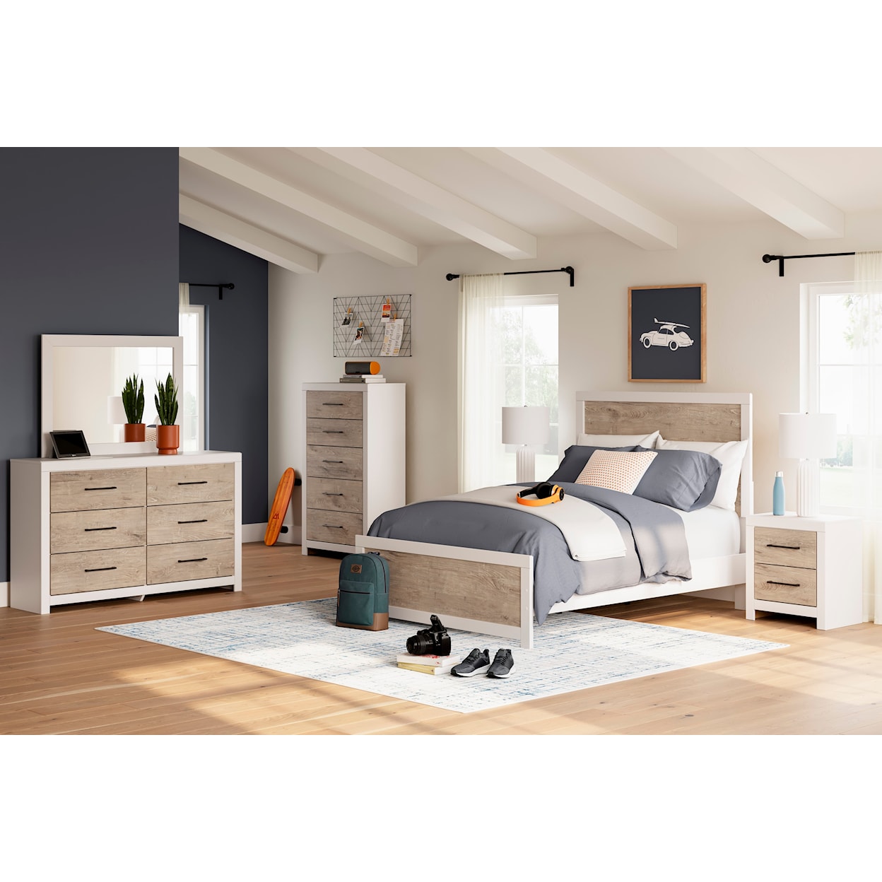 Ashley Signature Design Charbitt Full Bedroom Group