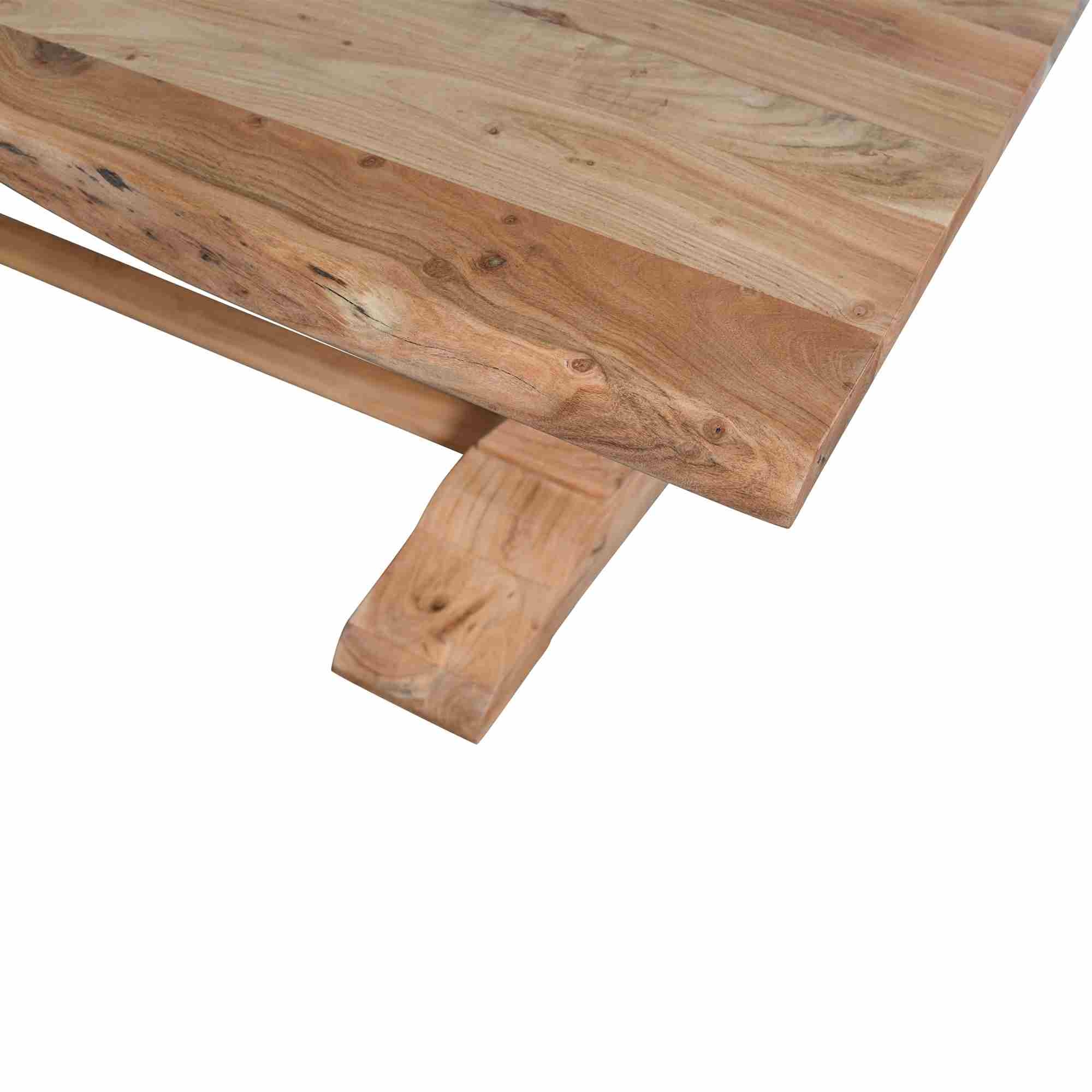 KR Home Dining Tables Trestle Dining Table