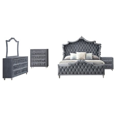 5-piece Cal King Bedroom Set