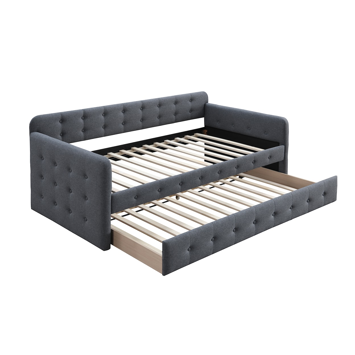 Crown Mark Haven Haven Daybed Arm Grey