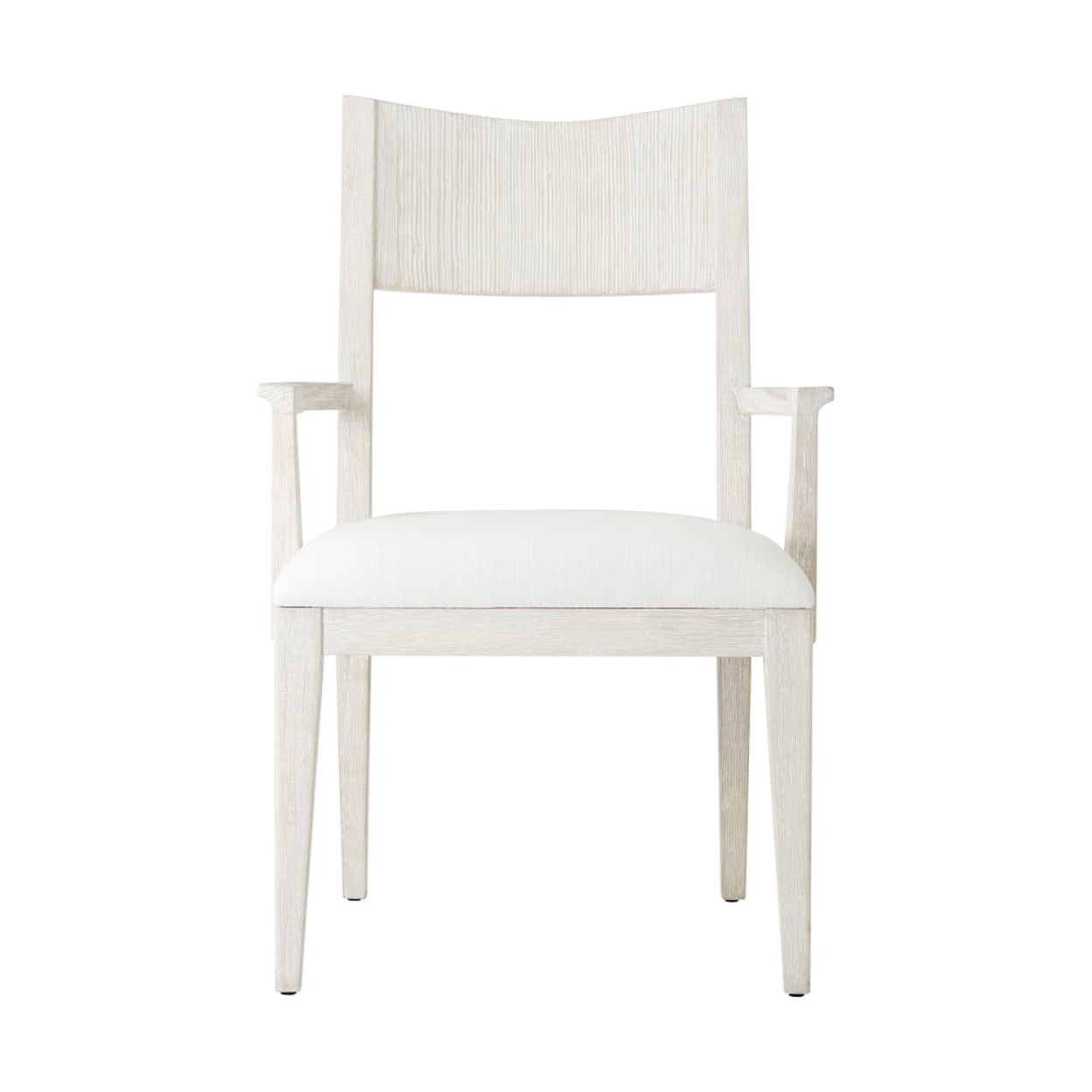 Theodore Alexander Breeze Arm Chair with Upholstered Cushion