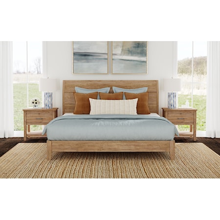 Queen Panel Bed