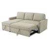 Signature Design by Ashley Kerle 2-Piece Sectional with Pop Up Bed