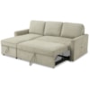 Signature Design by Ashley Kerle 2-Piece Sectional with Pop Up Bed