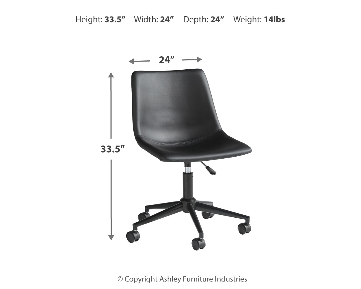 Home Office Swivel Desk Chair