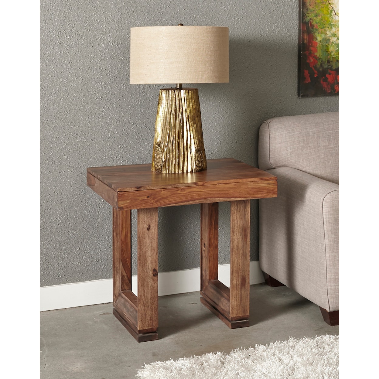 Coast2Coast Home Brownstone End Table