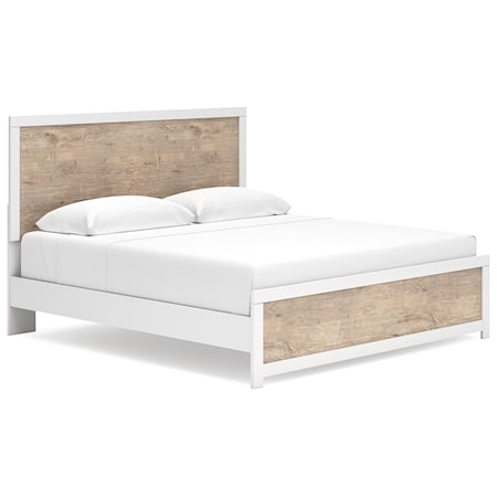 King Panel Bed