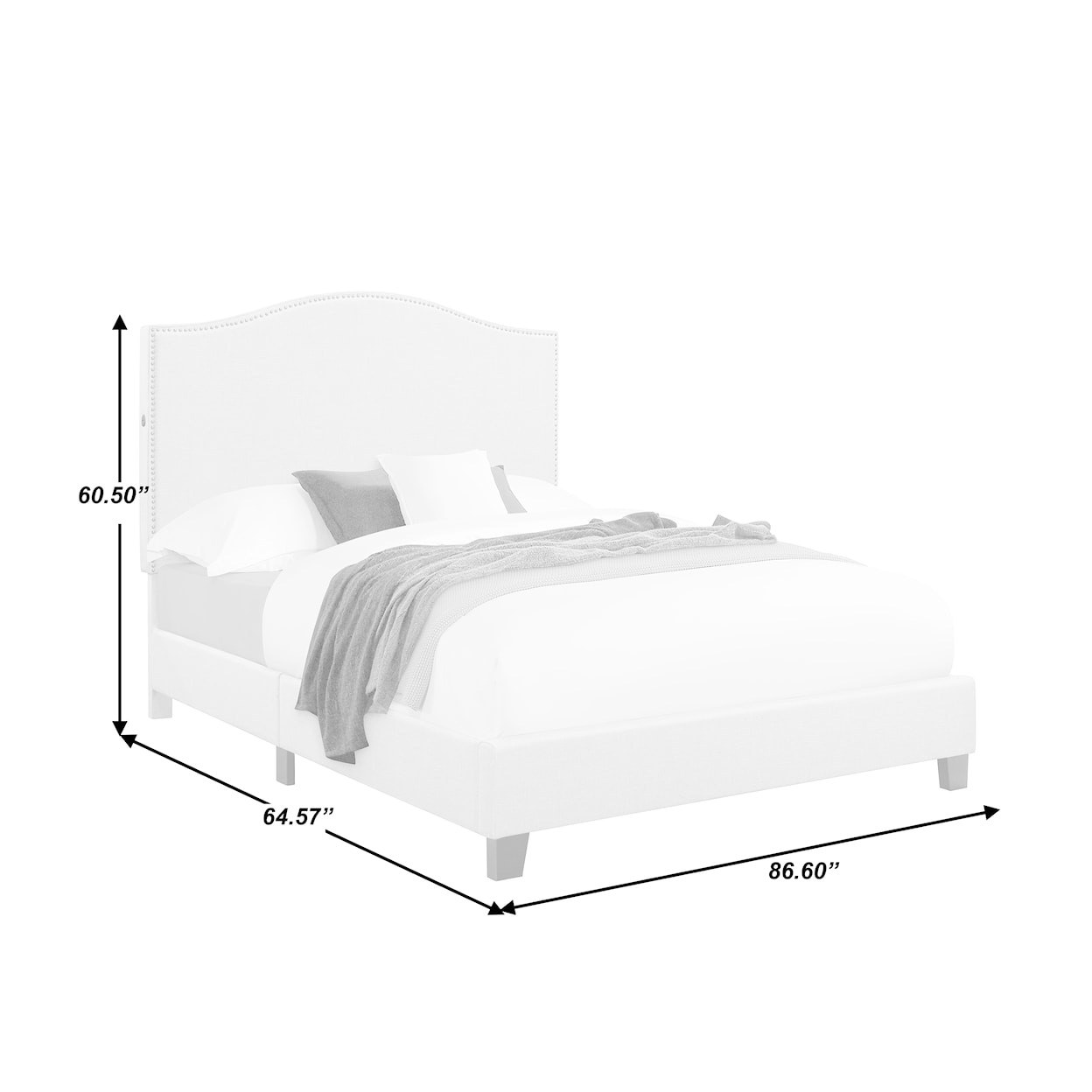 Accentrics Home Fashion Beds Upholstered Bed