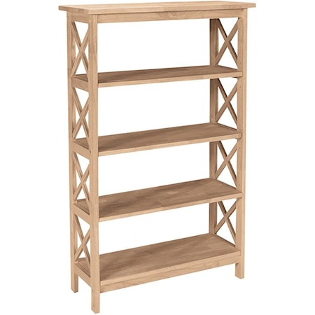 48" X-Sided Bookcase