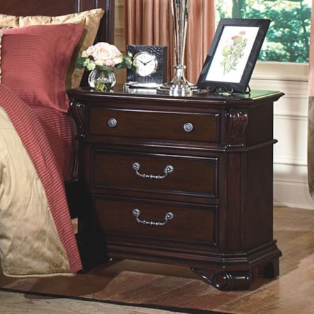 3-Drawer Nightstand