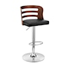 Armen Living Khalia Upholstered Bar Stool