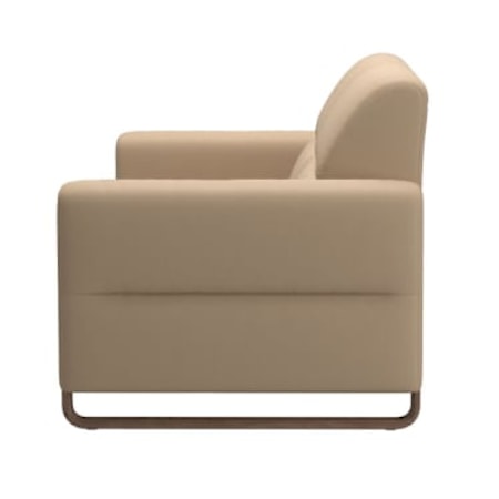 2.5-Seater Sofa with Wood Arms