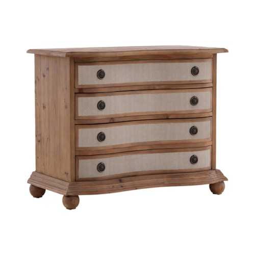Traditional 4-Drawer Storage Chest