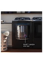 GE Appliances Washers Profile 6.2 Cu Ft (IEC) Washer with Smarter Wash Technology Diamond Grey- PTW700BPTDG