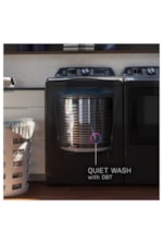 GE Appliances Washers Profile 6.2 Cu Ft (IEC) Washer with Smarter Wash Technology Sapphire Blue- PTW900BPTRS