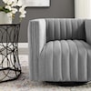 Modway Conjure Swivel Armchair