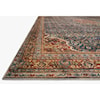 Loloi Rugs Layla 7' 6" x 9' 6" Cobalt Blue/Spice Rug