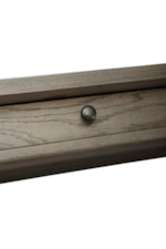 Liberty Furniture Americana Farmhouse Transitional Rectangular Cocktail Table with Hidden Storage