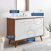 Modway Transmit 48" Single Sink Bathroom Vanity