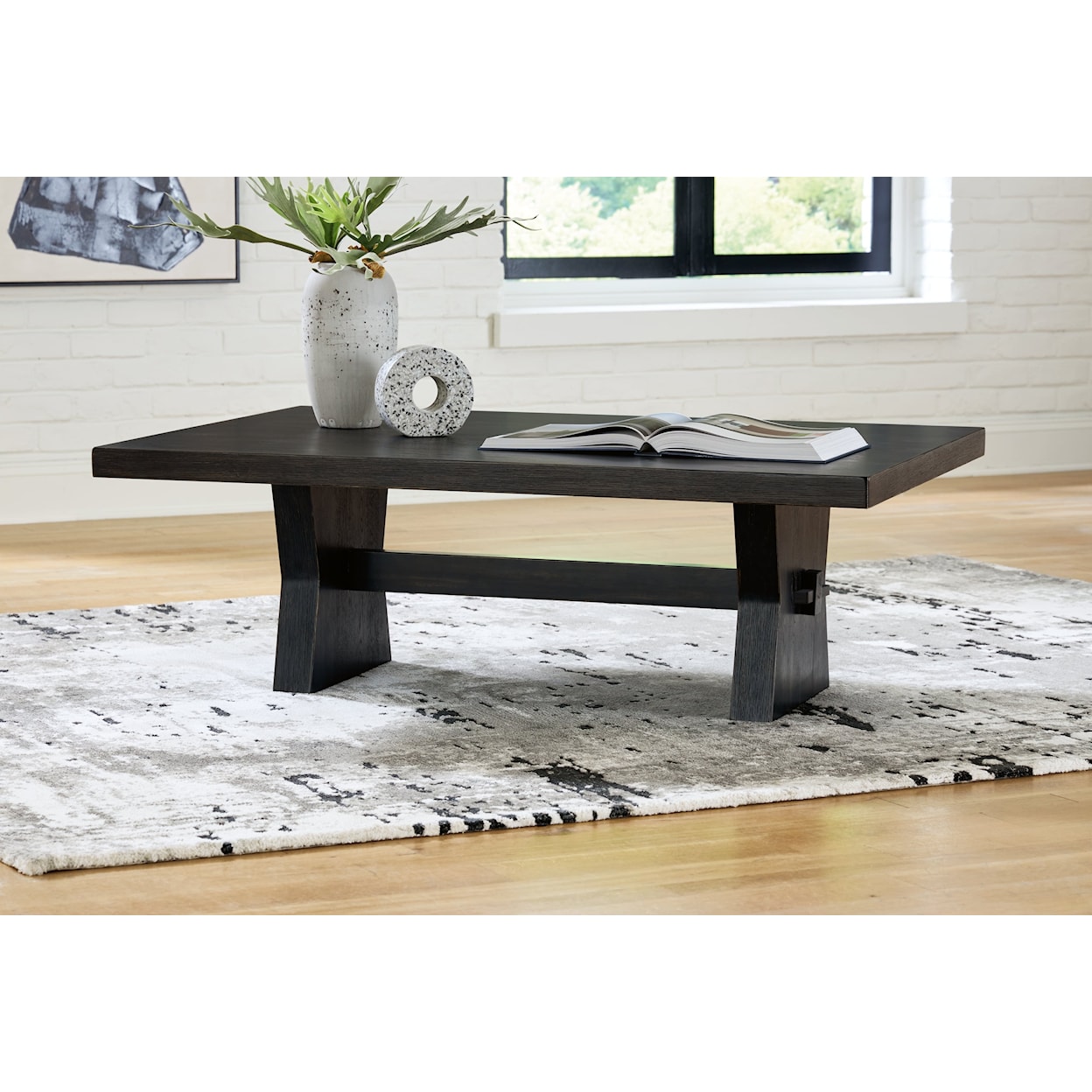 Ashley Signature Design Galliden Rectangular Cocktail Table