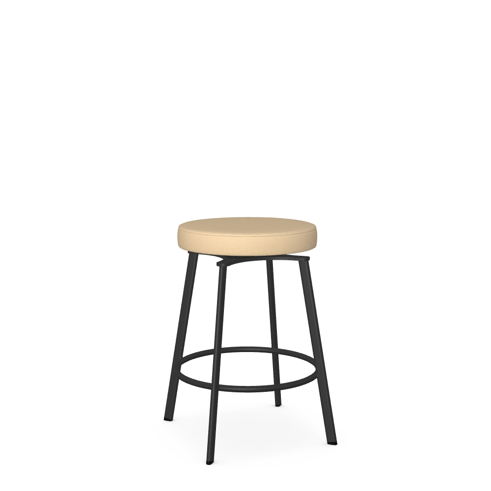 Upholstered Counter Height Swivel Stool
