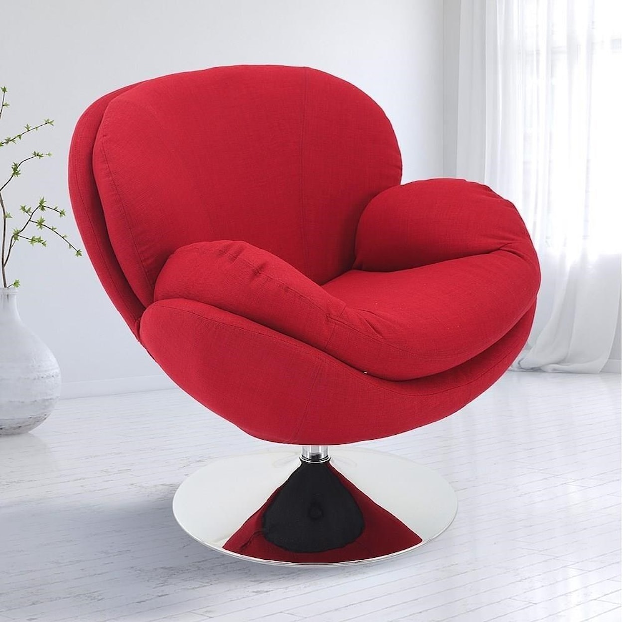Mac Motion Chairs Strand Upholstered Swivel Leisure Chair