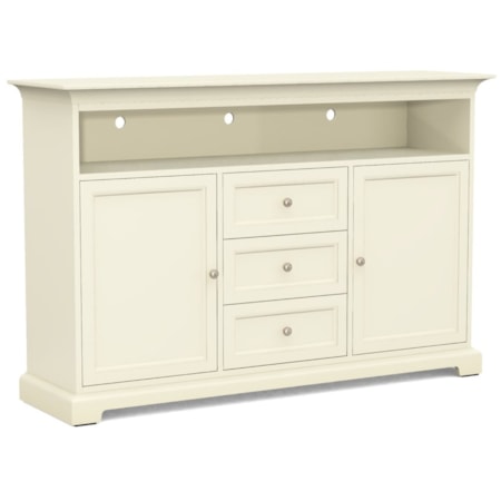 63" Wide Extra Tall TV Console