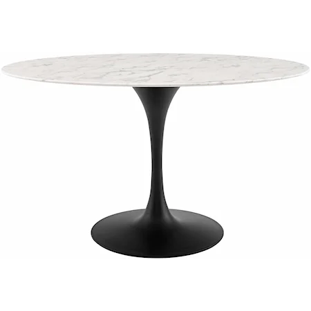 54" Oval Dining Table